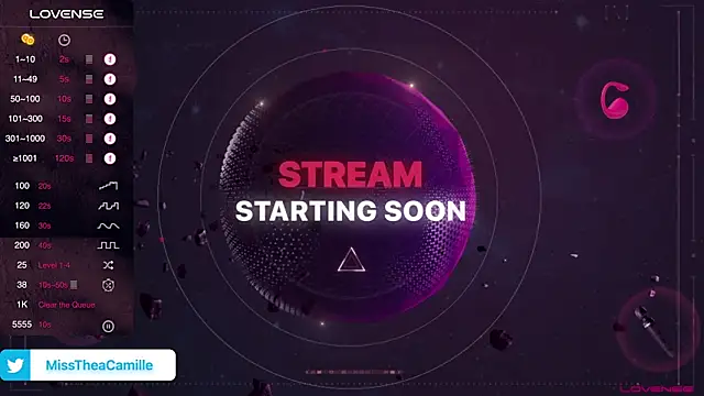 MissTheaCamille online show from January 31, 8:43 pm