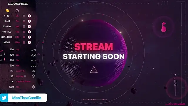 MissTheaCamille online show from February 4, 6:27 pm