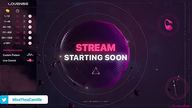 MissTheaCamille online show from February 21, 7:10 pm