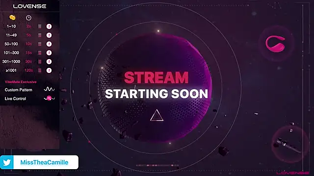 MissTheaCamille online show from February 22, 12:16 am