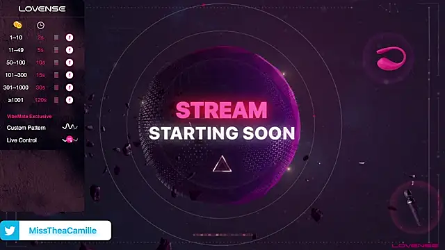 MissTheaCamille online show from March 19, 2:48 am