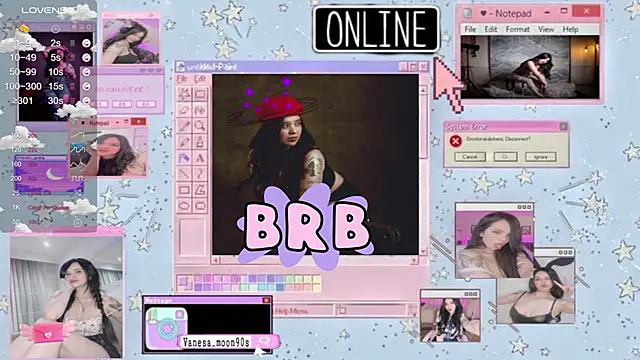 vanesa moon   online show from March 4, 11:00 pm