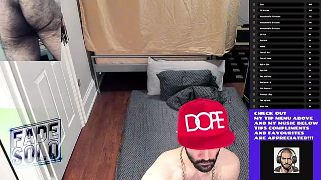 Snapshot of Faded-Solo chatting on March 8, 4:01 am Faded-Solo online show from March 8, 4:01 am