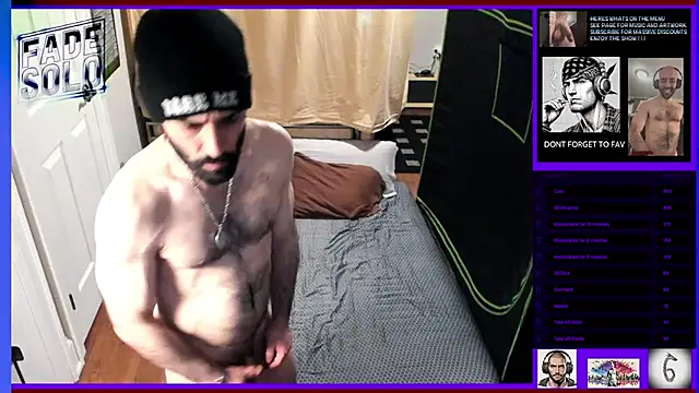 Snapshot of Faded-Solo chatting on March 22, 7:09 pm Faded-Solo online show from March 22, 7:09 pm