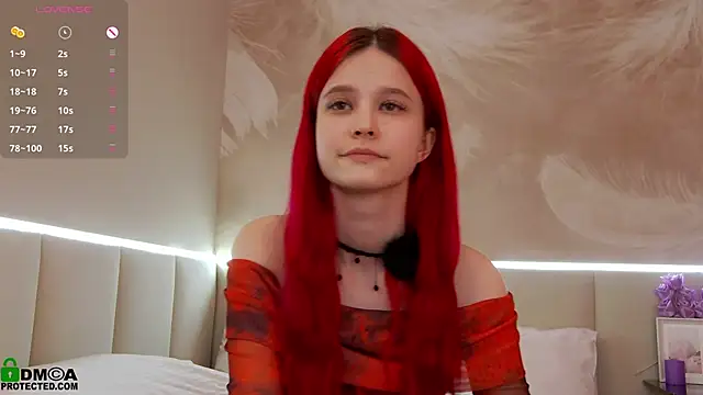 Snapshot of Rina_Red chatting on March 6, 1:37 am Rina Red online show from March 6, 1:37 am