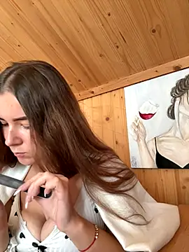 Snapshot of mewKate chatting on October 8, 11:08 am mewKate online show from October 8, 11:08 am