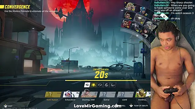 Snapshot of lovemirgaming chatting on September 29, 7:40 pm lovemirgaming online show from September 29, 7:40 pm