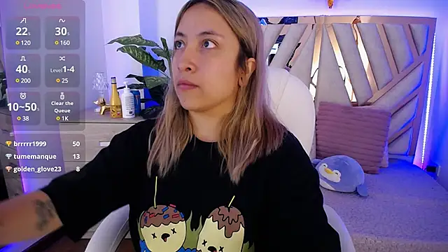 Snapshot of NyxAndria_1 chatting on January 29, 8:04 pm NyxAndria 1 online show from January 29, 8:04 pm