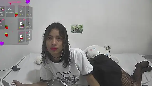 Snapshot of Lovelyamyy chatting on January 10, 2:23 pm Lovelyamyy online show from January 10, 2:23 pm