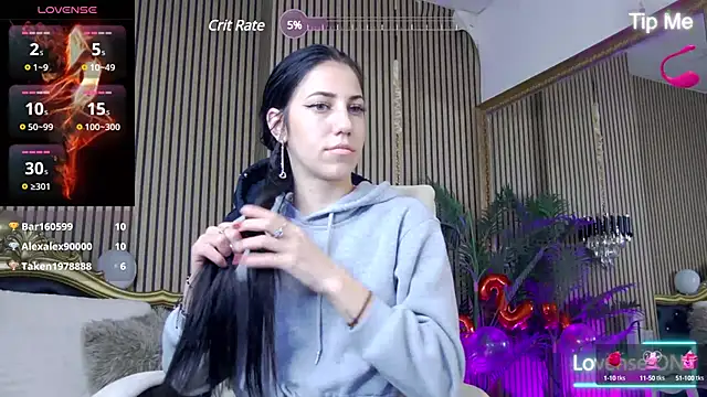 Snapshot of KeylaBlair chatting on February 17, 4:53 am KeylaBlair online show from February 17, 4:53 am