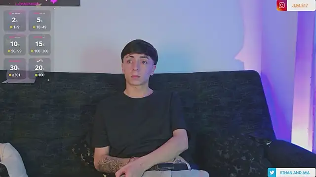 ethan and ava online show from April 3, 2:20 am