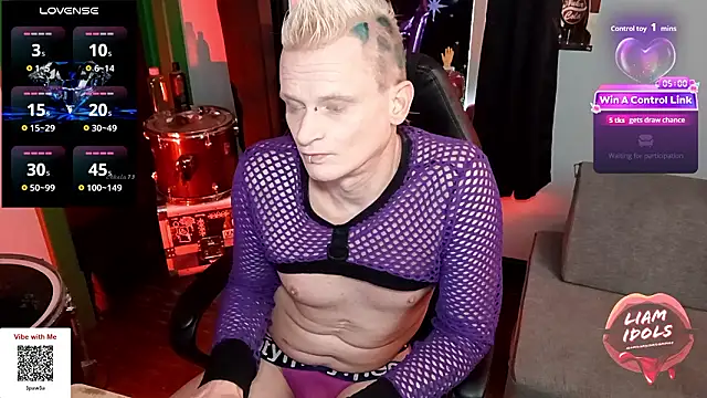 LiamIdols online show from January 15, 7:06 pm