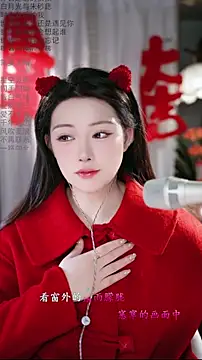 Snapshot of Dou-Dou-er chatting on February 16, 12:29 am Dou-Dou-er online show from February 16, 12:29 am