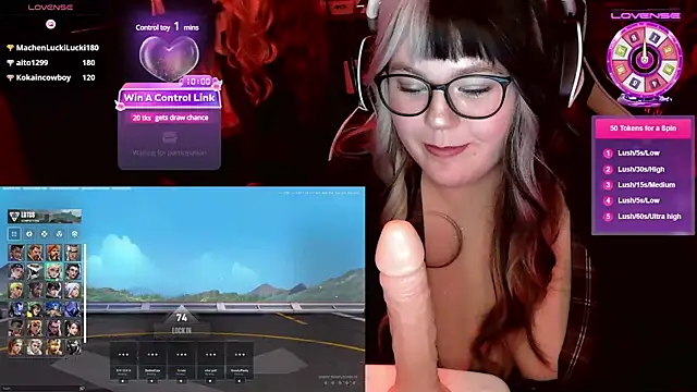 Snapshot of EveBaker04 chatting on March 18, 10:04 pm EveBaker04 online show from March 18, 10:04 pm