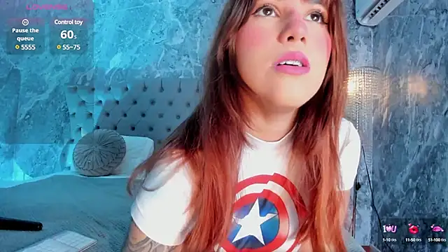 Snapshot of HannaaMiller chatting on February 20, 2:18 am HannaaMiller online show from February 20, 2:18 am