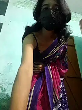 Snapshot of Bong-lady chatting on February 15, 8:54 am Bong-lady online show from February 15, 8:54 am