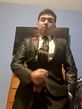 Snapshot of Hombre_de_traje chatting on February 21, 9:13 am Hombre de traje online show from February 21, 9:13 am