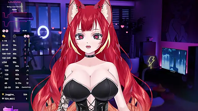 Snapshot of LewdKira_VT chatting on February 1, 10:15 am LewdKira VT online show from February 1, 10:15 am