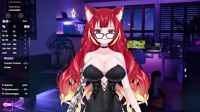 Snapshot of LewdKira_VT chatting on February 3, 10:14 am LewdKira VT online show from February 3, 10:14 am