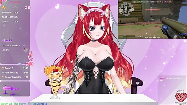 Snapshot of LewdKira_VT chatting on February 12, 9:10 am LewdKira VT online show from February 12, 9:10 am
