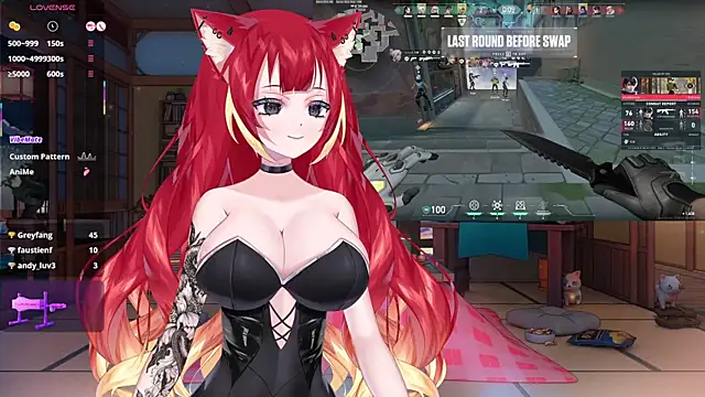 Snapshot of LewdKira_VT chatting on February 28, 10:30 am LewdKira VT online show from February 28, 10:30 am
