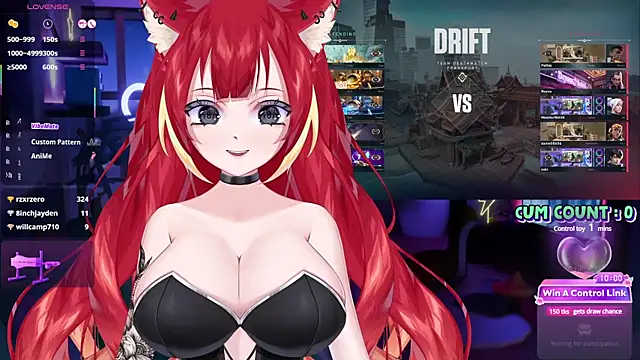 Snapshot of LewdKira_VT chatting on March 2, 9:21 am LewdKira VT online show from March 2, 9:21 am
