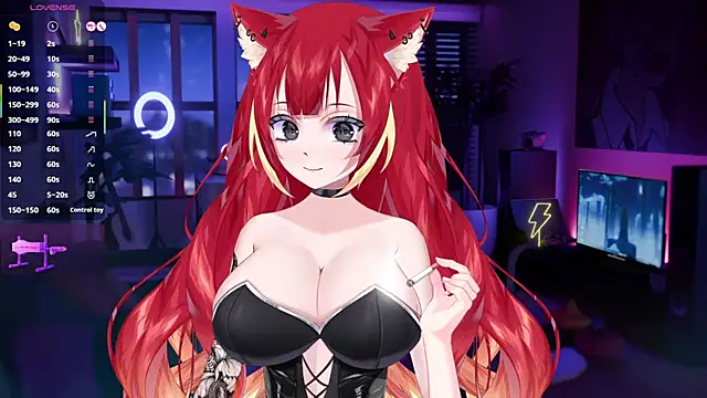 Snapshot of LewdKira_VT chatting on March 3, 6:59 am LewdKira VT online show from March 3, 6:59 am