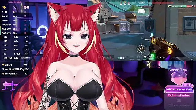 Snapshot of LewdKira_VT chatting on March 3, 10:06 am LewdKira VT online show from March 3, 10:06 am