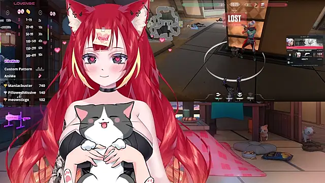 Snapshot of LewdKira_VT chatting on March 7, 10:13 am LewdKira VT online show from March 7, 10:13 am