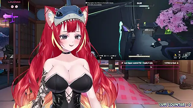 Snapshot of LewdKira_VT chatting on March 9, 9:13 am LewdKira VT online show from March 9, 9:13 am