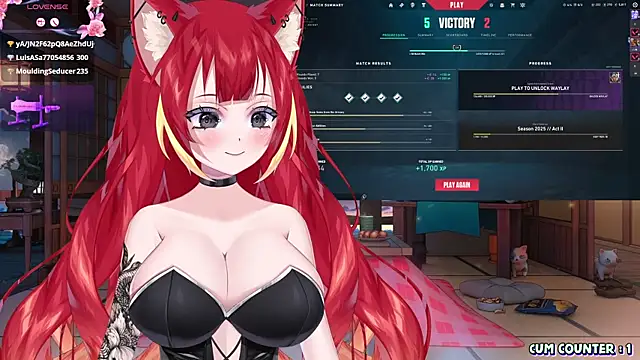 Snapshot of LewdKira_VT chatting on March 13, 11:41 am LewdKira VT online show from March 13, 11:41 am