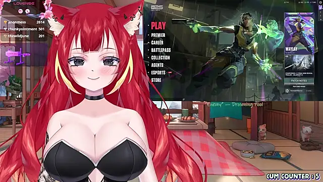 Snapshot of LewdKira_VT chatting on March 16, 11:05 am LewdKira VT online show from March 16, 11:05 am