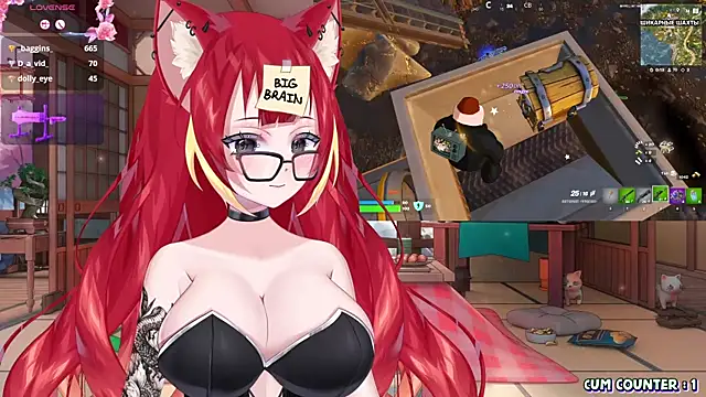 Snapshot of LewdKira_VT chatting on March 17, 10:49 am LewdKira VT online show from March 17, 10:49 am