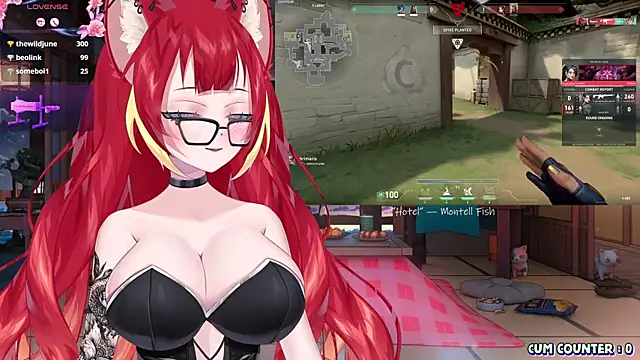 Snapshot of LewdKira_VT chatting on March 19, 10:55 am LewdKira VT online show from March 19, 10:55 am