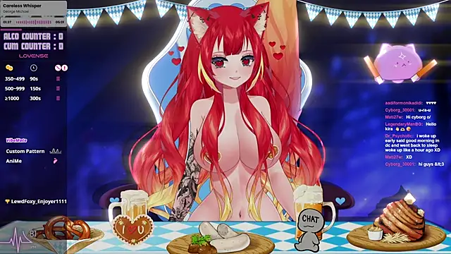 Snapshot of LewdKira_VT chatting on September 25, 3:27 pm LewdKira VT online show from September 25, 3:27 pm
