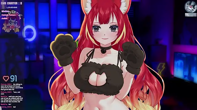 LewdKira VT online show from May 27, 4:37 pm