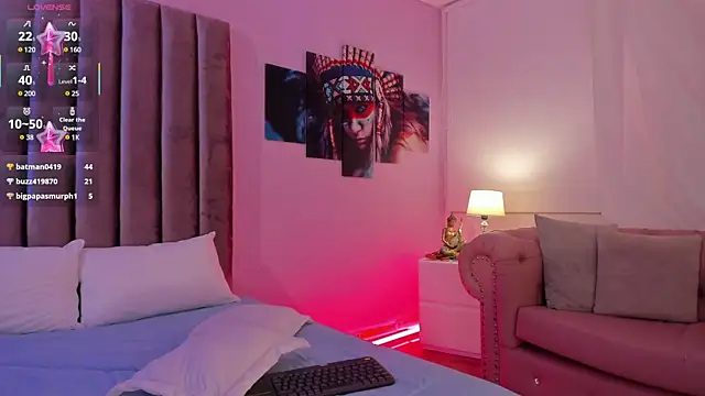 Snapshot of Hannah_Jonhson chatting on March 17, 6:40 am Hannah Jonhson online show from March 17, 6:40 am