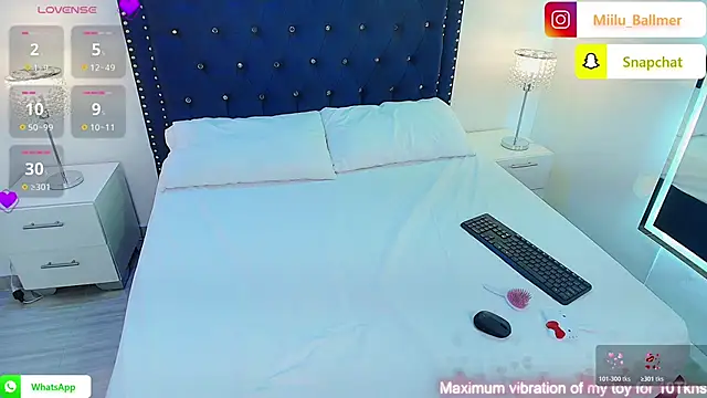 Milu ballmer online show from March 24, 7:30 pm