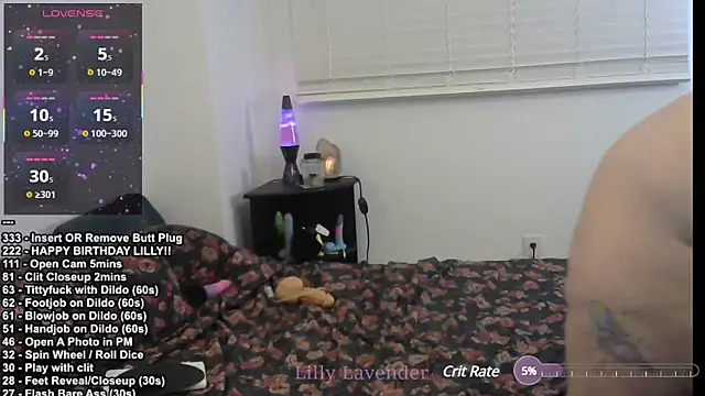 LillyxLavender online show from February 1, 3:41 am