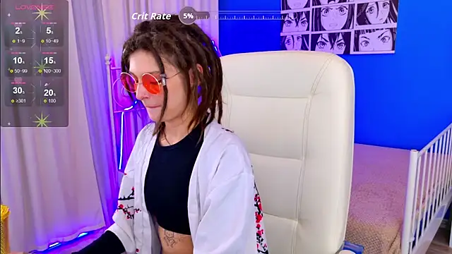 Snapshot of AnTikaMy chatting on October 10, 6:18 pm AnTikaMy online show from October 10, 6:18 pm