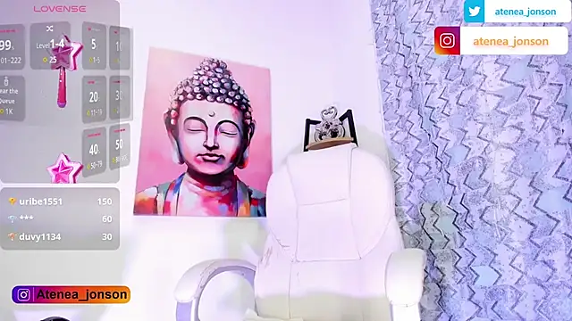 Atenea jonson online show from June 26, 5:28 pm