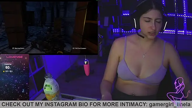 Gamergirl-Linela online show from October 20, 9:48 pm