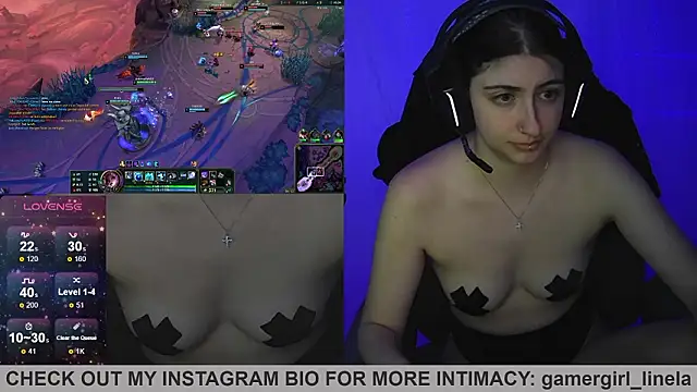 Gamergirl-Linela online show from January 16, 1:53 am