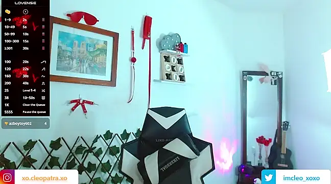 imcleo xoxo online show from March 6, 9:47 am