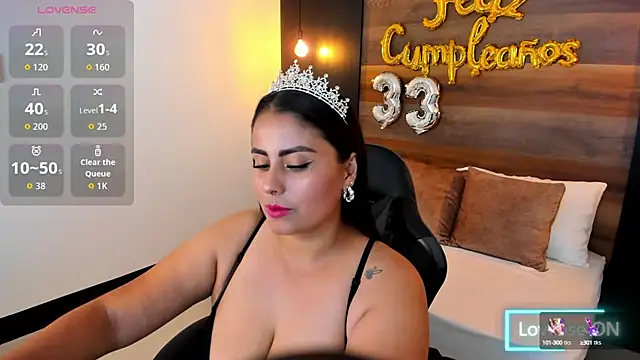 sol valeria online show from September 22, 8:33 pm