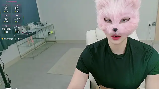 Snapshot of Kor_Cat chatting on March 19, 8:12 am Kor Cat online show from March 19, 8:12 am
