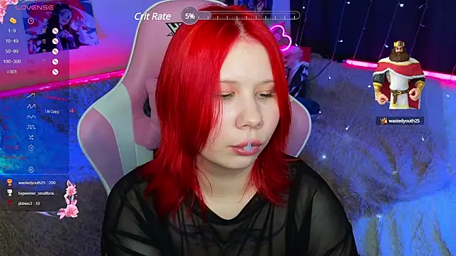 Snapshot of Little_kitsune1707 chatting on February 27, 1:38 am Little kitsune1707 online show from February 27, 1:38 am