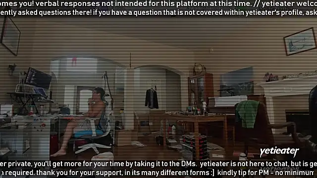 Snapshot of yetieater chatting on April 18, 7:07 pm yetieater online show from April 18, 7:07 pm