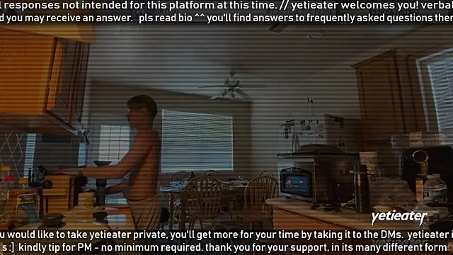 Snapshot of yetieater chatting on July 8, 3:49 pm yetieater online show from July 8, 3:49 pm