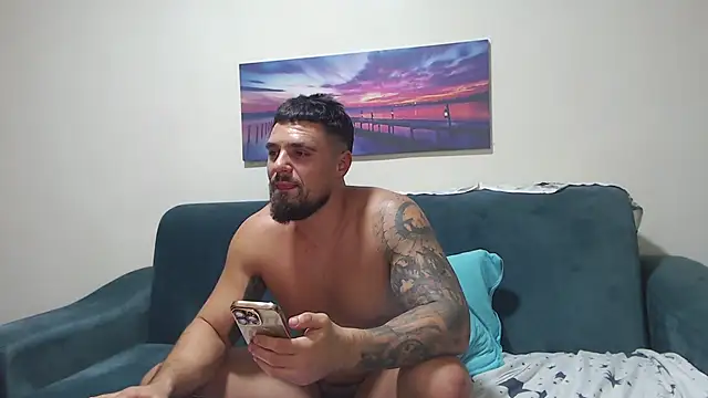 Tiberius hunk online show from October 13, 6:52 pm